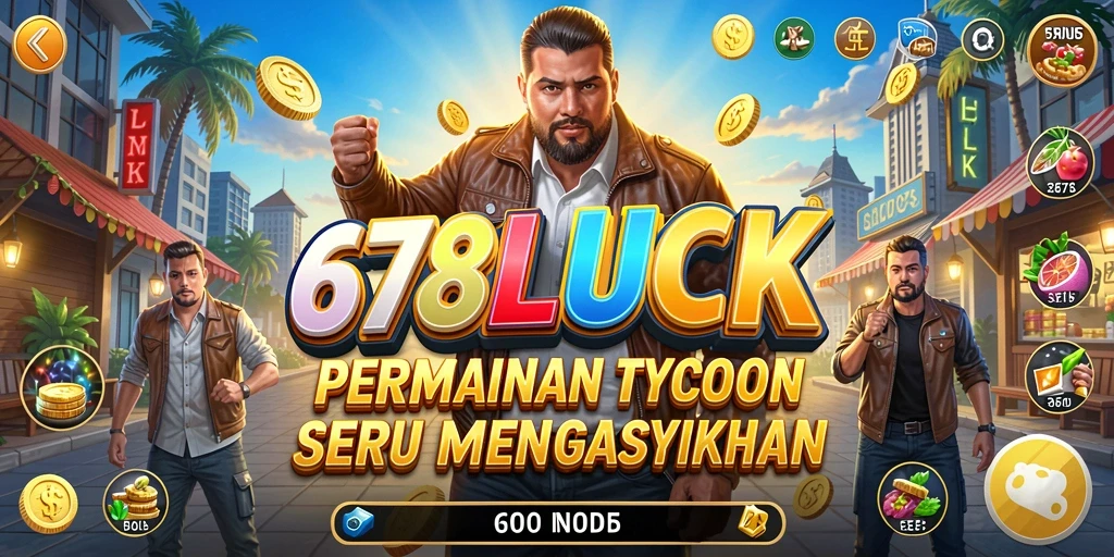 Screenshot 678LUCK menunjukkan gameplay Tycoon yang menarik dan penuh strategi.