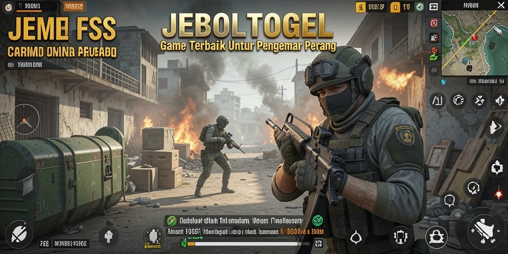 Tangkapan layar gameplay JEBOLTOGEL menampilkan aksi pertempuran yang intens.