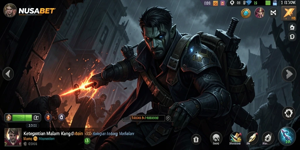 Gameplay menyeramkan di dalam NUSABET yang penuh ketegangan.