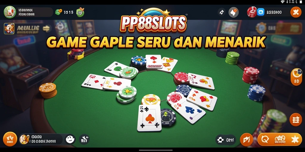 Tampilan gameplay seru dan menarik dalam PP88SLOTS.