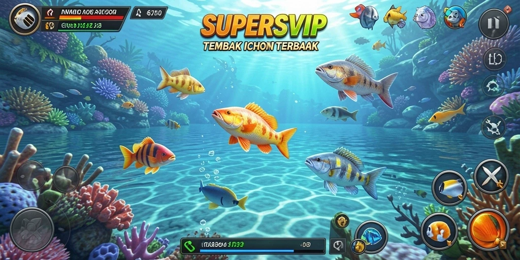 Tampilan gameplay seru dari SUPERSVIP yang menarik.